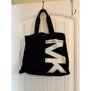 Michael Kors heavy duty canvas tote bag